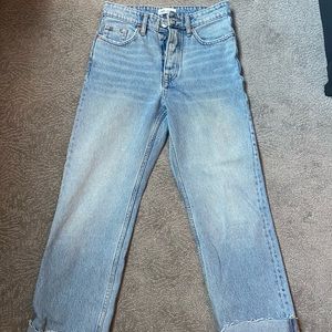 Zara straight leg jeans